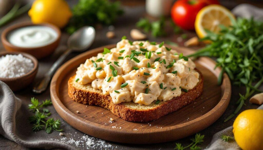 Serek wiejski, tuńczyk i szczypiorek. Ta pasta na kanapki ma więcej białka niż jajecznica