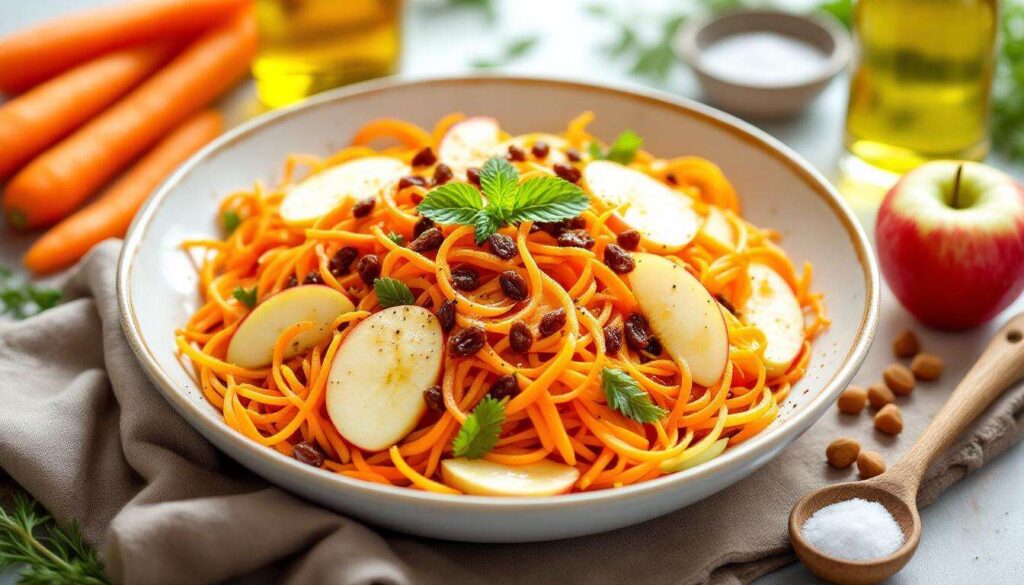 Surówka z marchewki i jabłka: dodaję do niej jeden składnik i smak robi się wyrazisty i pełny