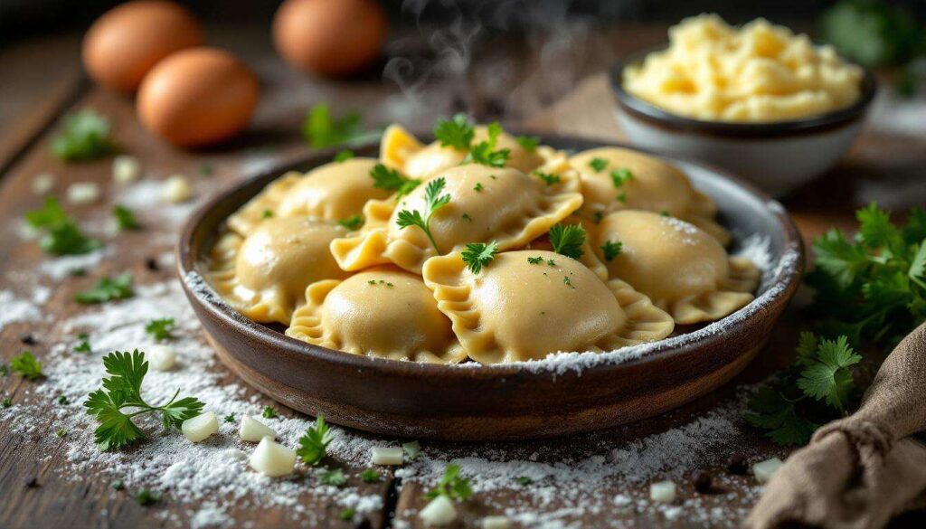 Pierogi ruskie robię z jednym trikiem babci. Ciasto jest elastyczne i nie rwie się przy lepieni