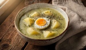 Zupa szczawiowa wraca do łask. Gotuję ją z jajkiem i ziemniakami — smak dzieciństwa w jednym talerzu